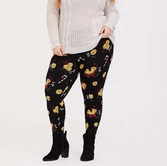 torrid Pants - ⭐HP⭐ TORRID LEGGING - JINGLE BELLS PRINT   -Sz 2X
